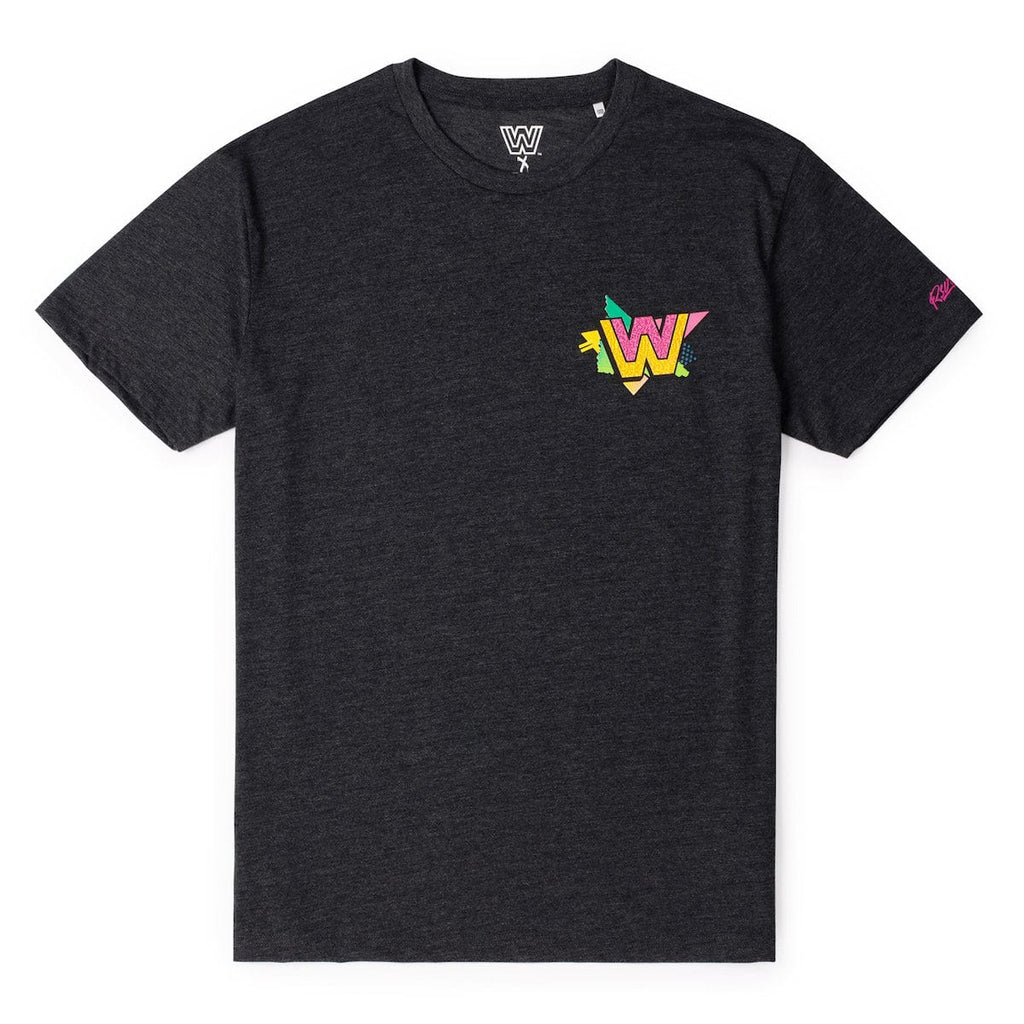 RSVLTS Rad Wrasslin' Crewneck Tee in Black — detail 2