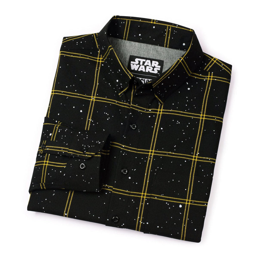 RSVLTS In A Flannel Far, Far Away BorlandFlex Long Sleeve Flannel in Black — detail 12