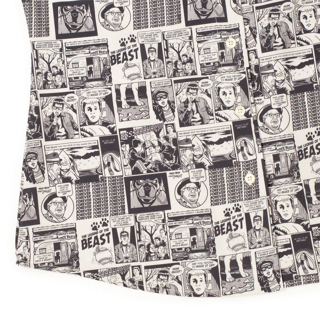 RSVLTS FOR-EV-ER Women's KUNUFLEX Short Sleeve Shirt in Gray — detail 6
