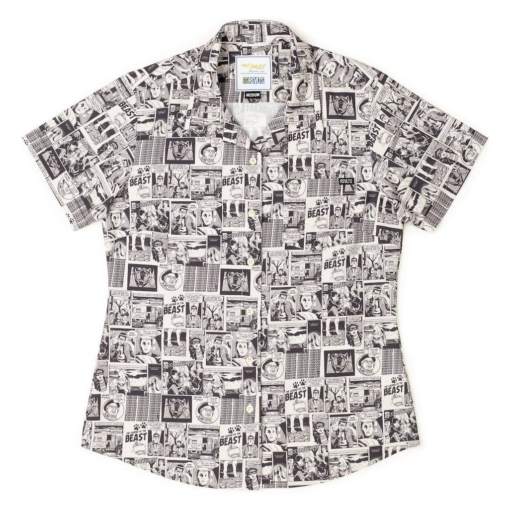 RSVLTS FOR-EV-ER Women's KUNUFLEX Short Sleeve Shirt — front view