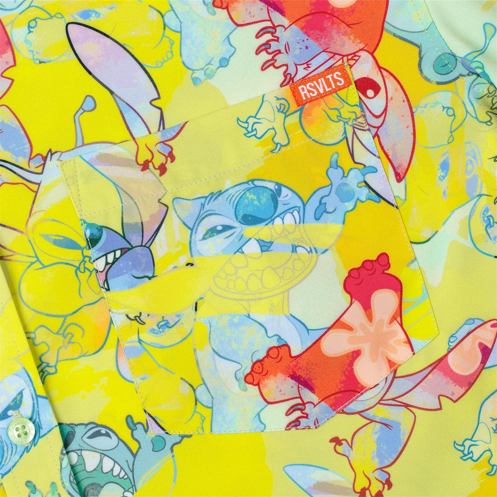 RSVLTS Tropical Troublemaker KUNUFLEX Short Sleeve Shirt in Multicolor — detail 5