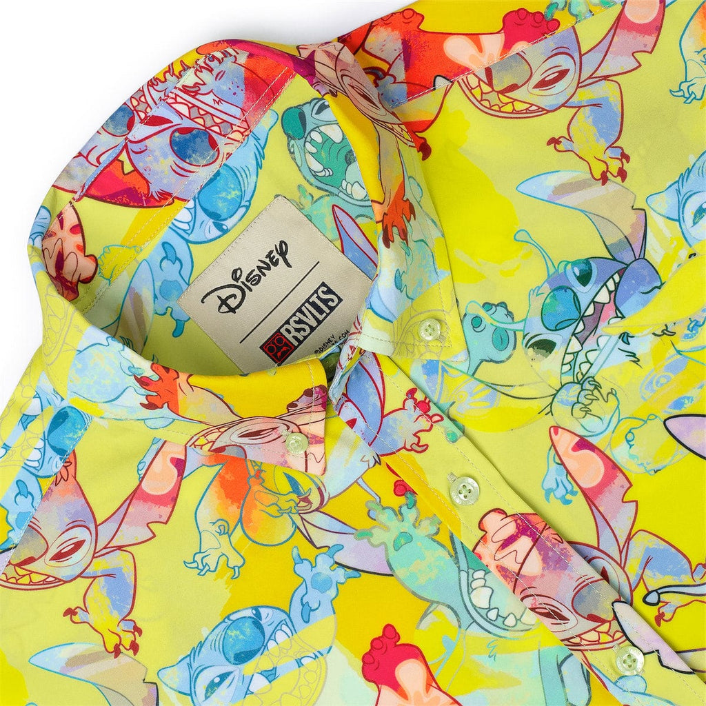 RSVLTS Tropical Troublemaker KUNUFLEX Short Sleeve Shirt in Multicolor — detail 8