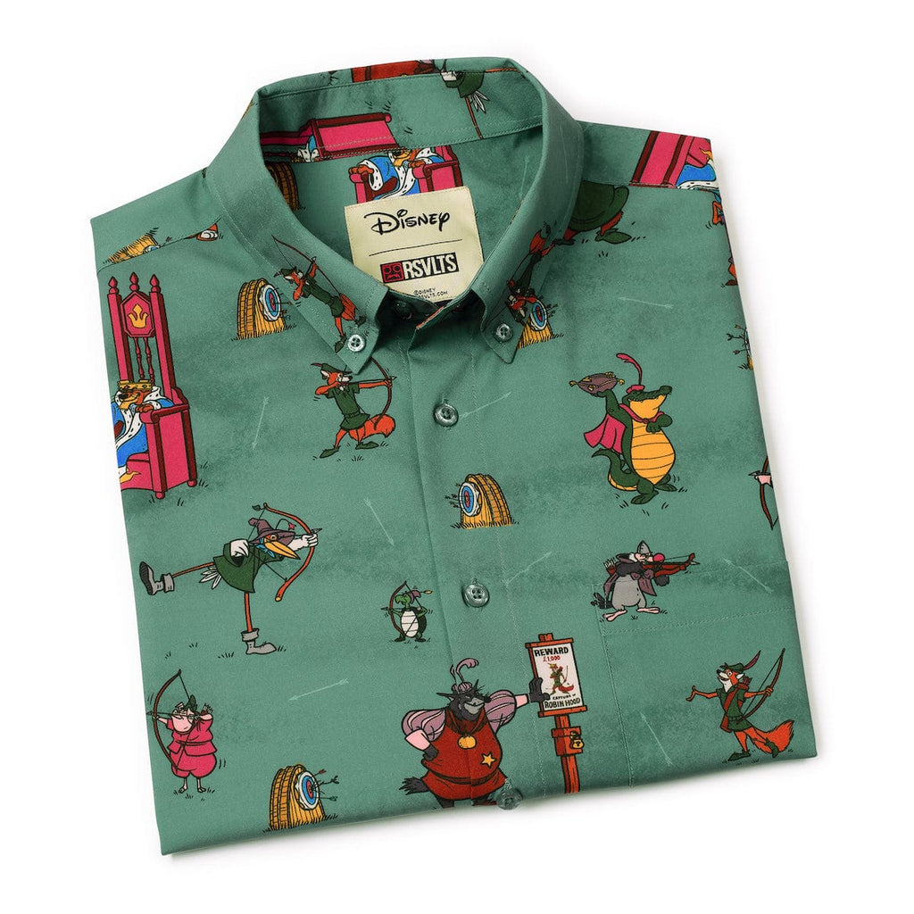 RSVLTS Archrivals KUNUFLEX Short Sleeve Shirt in Green — detail 13