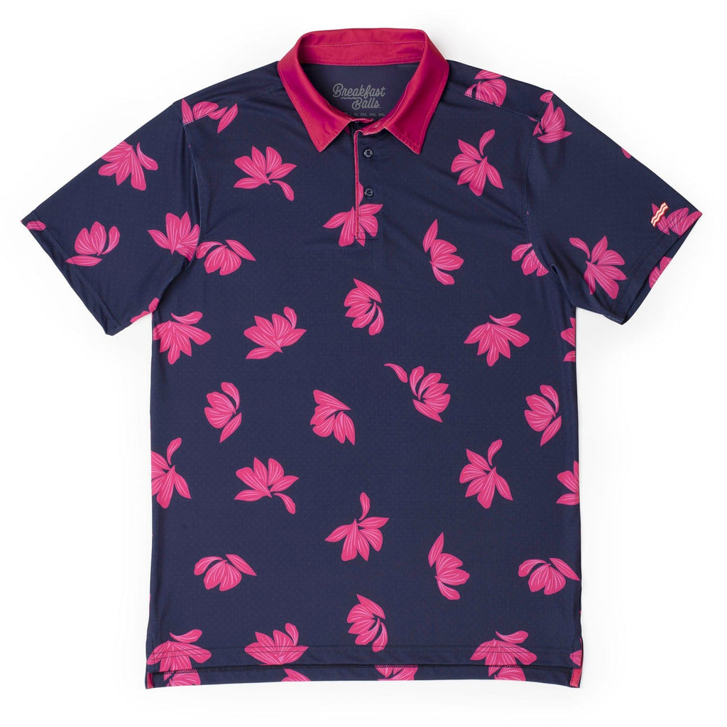 RSVLTS Polka Flowers All-Day Polo — detail 5