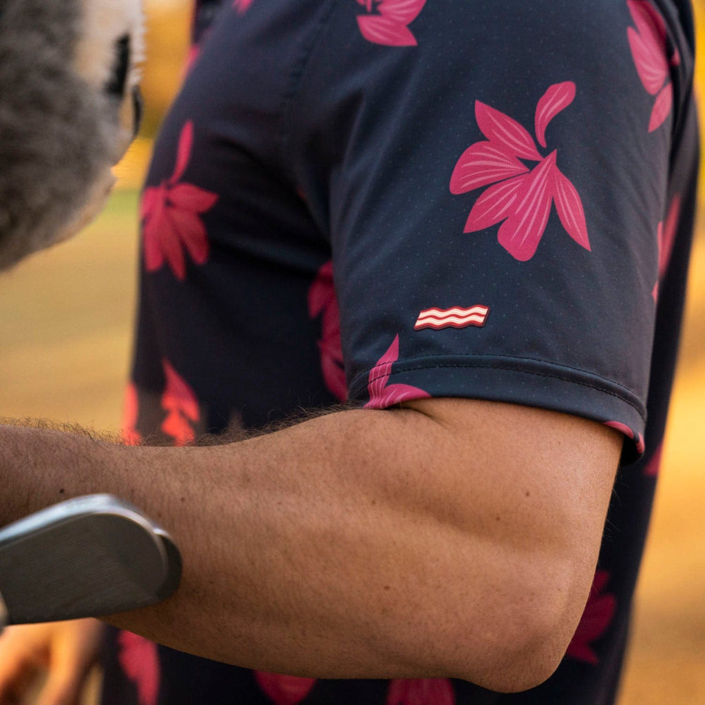 RSVLTS Polka Flowers All-Day Polo — detail 3