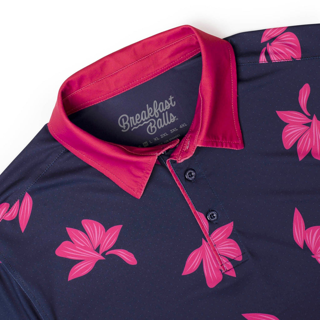 RSVLTS Polka Flowers All-Day Polo — detail 6