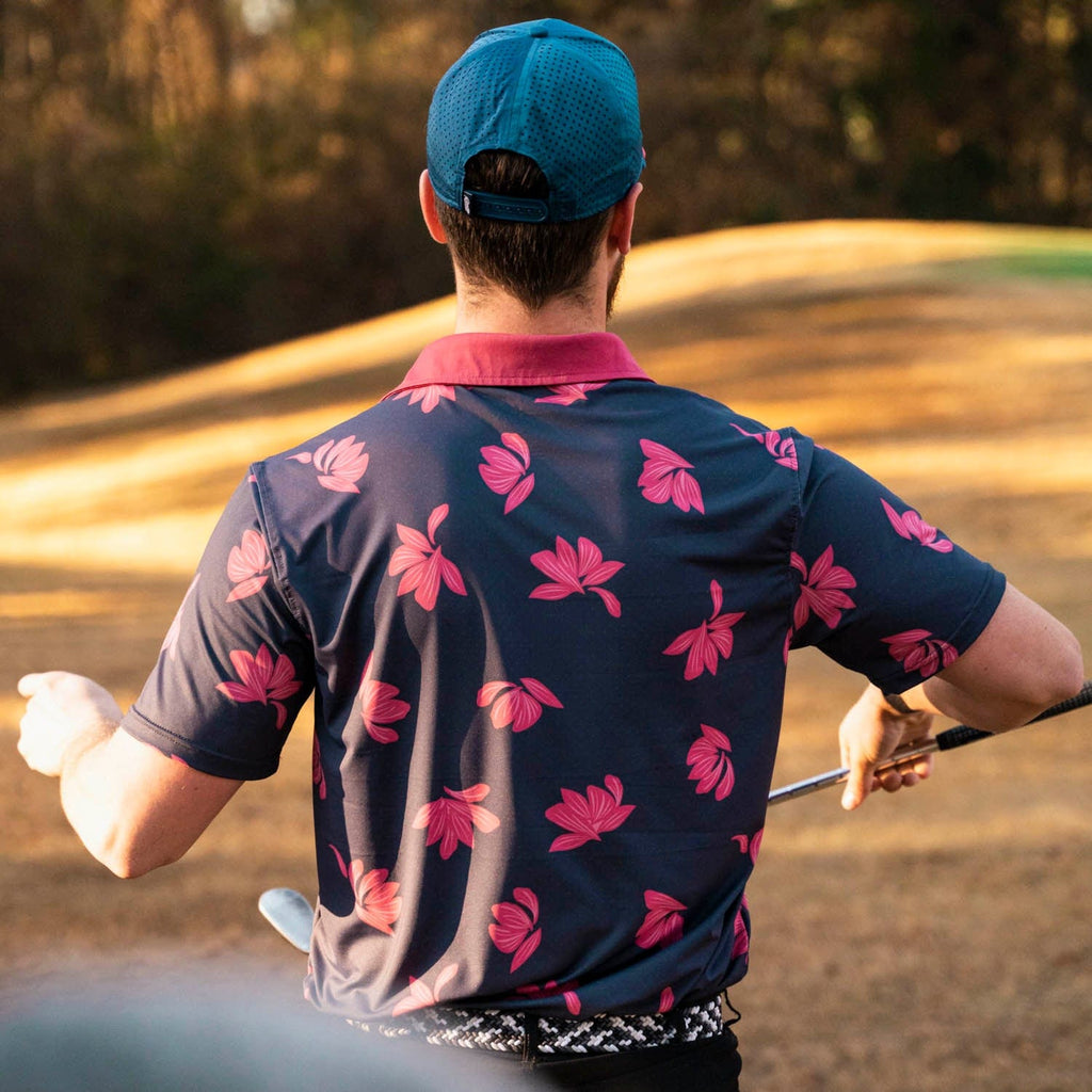 RSVLTS Polka Flowers All-Day Polo — detail 4