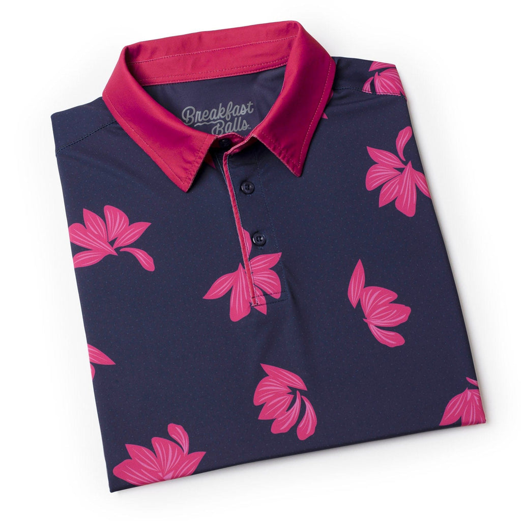 RSVLTS Polka Flowers All-Day Polo — detail 7