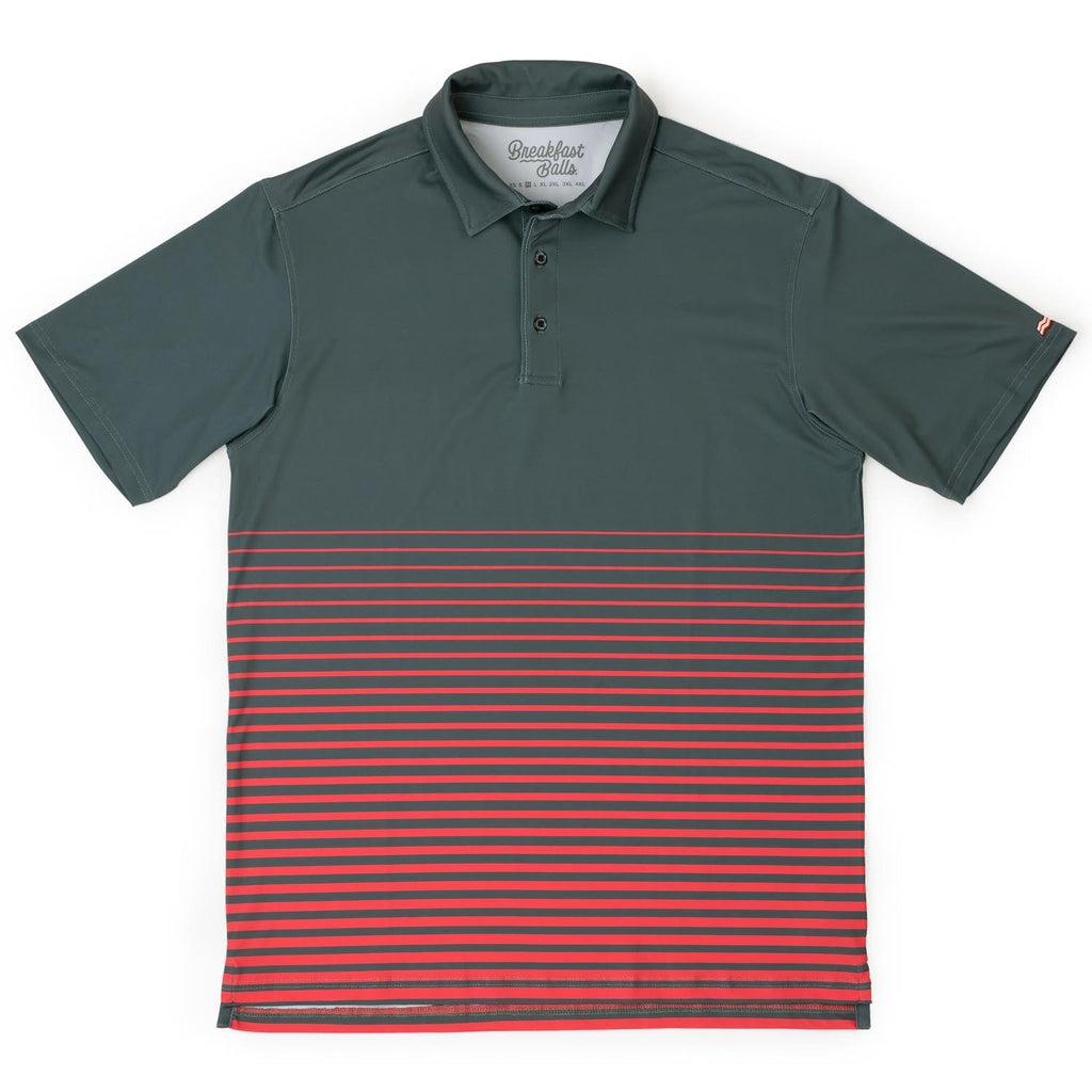 RSVLTS The Hyperfade All-Day Polo in Gray — front view