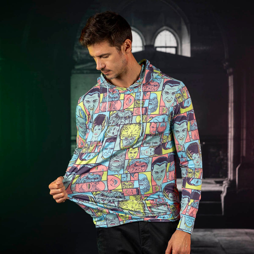 RSVLTS Monster Drip Performance Hoodie in Multicolor — detail 7