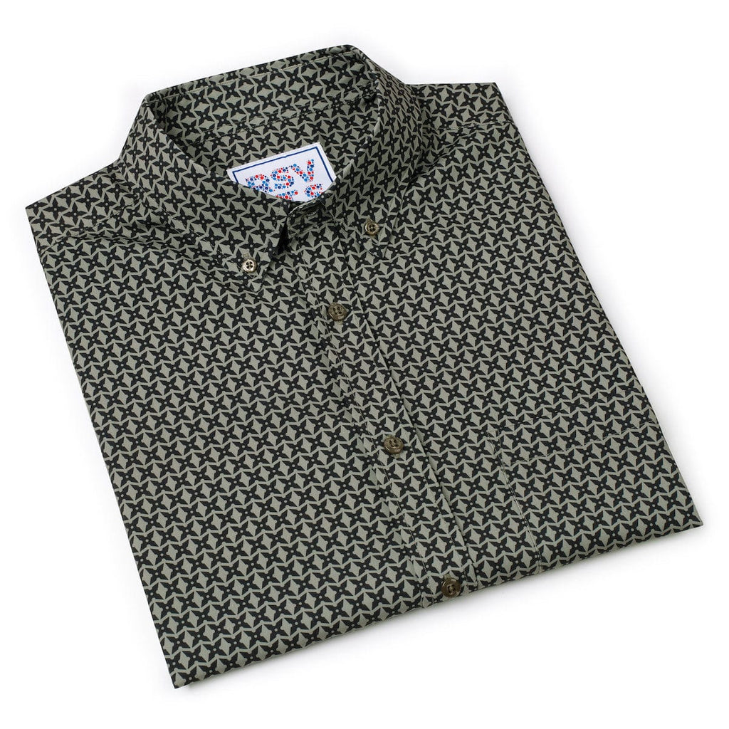 RSVLTS Stealthy Stars KUNUFLEX Short Sleeve Shirt — detail 6
