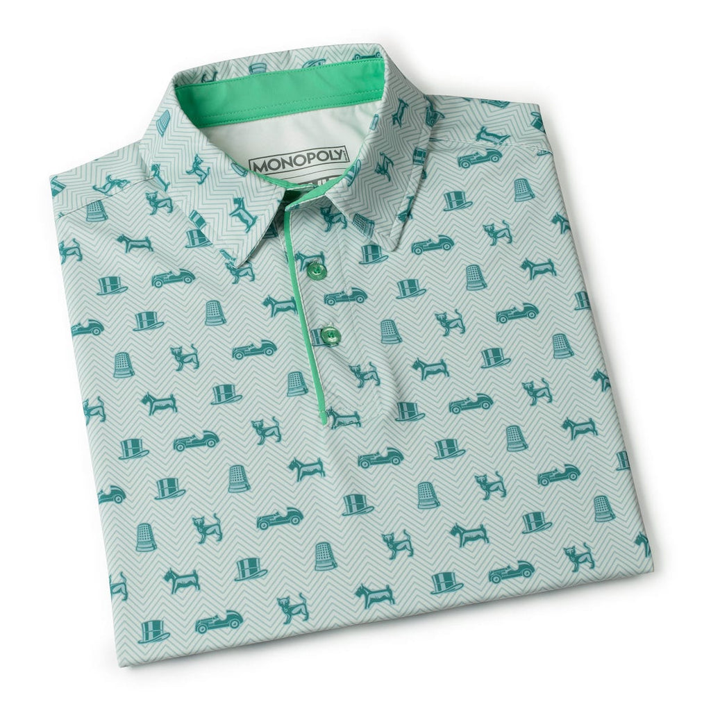 RSVLTS Pass Go All-Day Polo in Green — detail 8