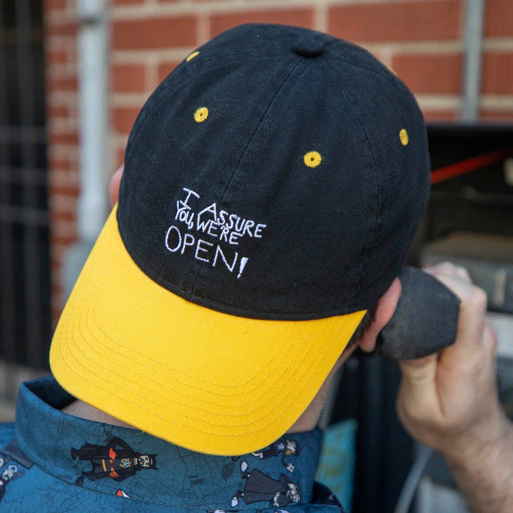RSVLTS Quick Stop Snapback Hat in Black — detail 8