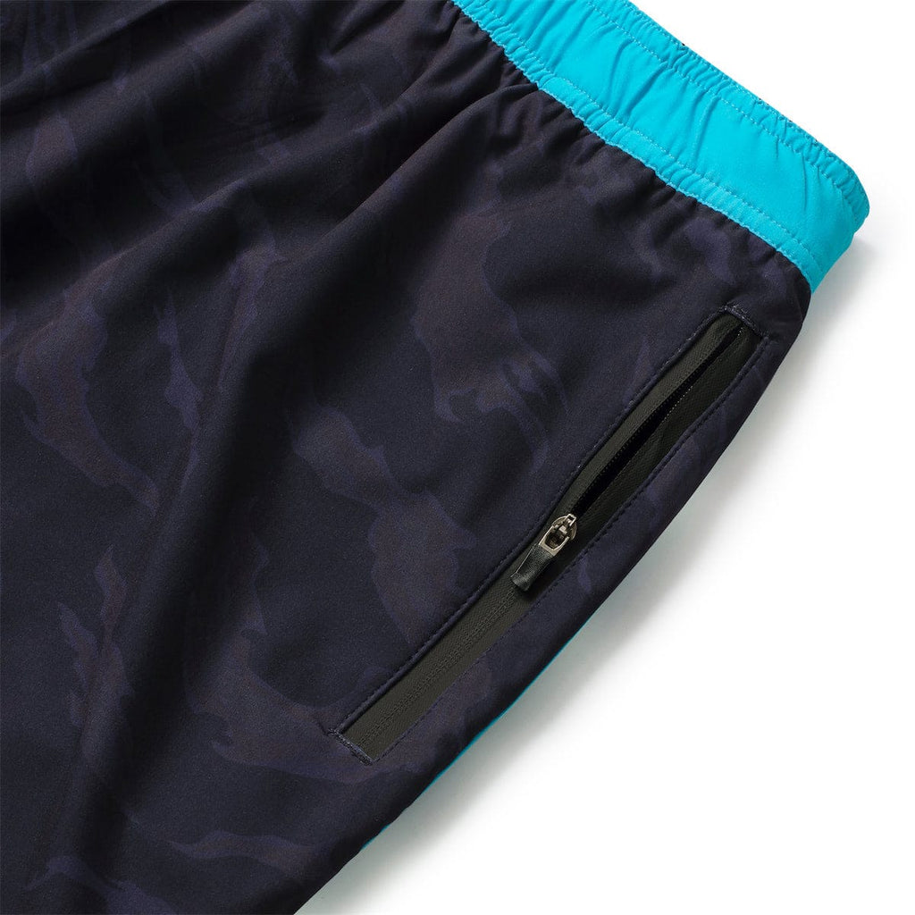 RSVLTS Tiger Camo V2 Lined Training Shorts in Gray — detail 10