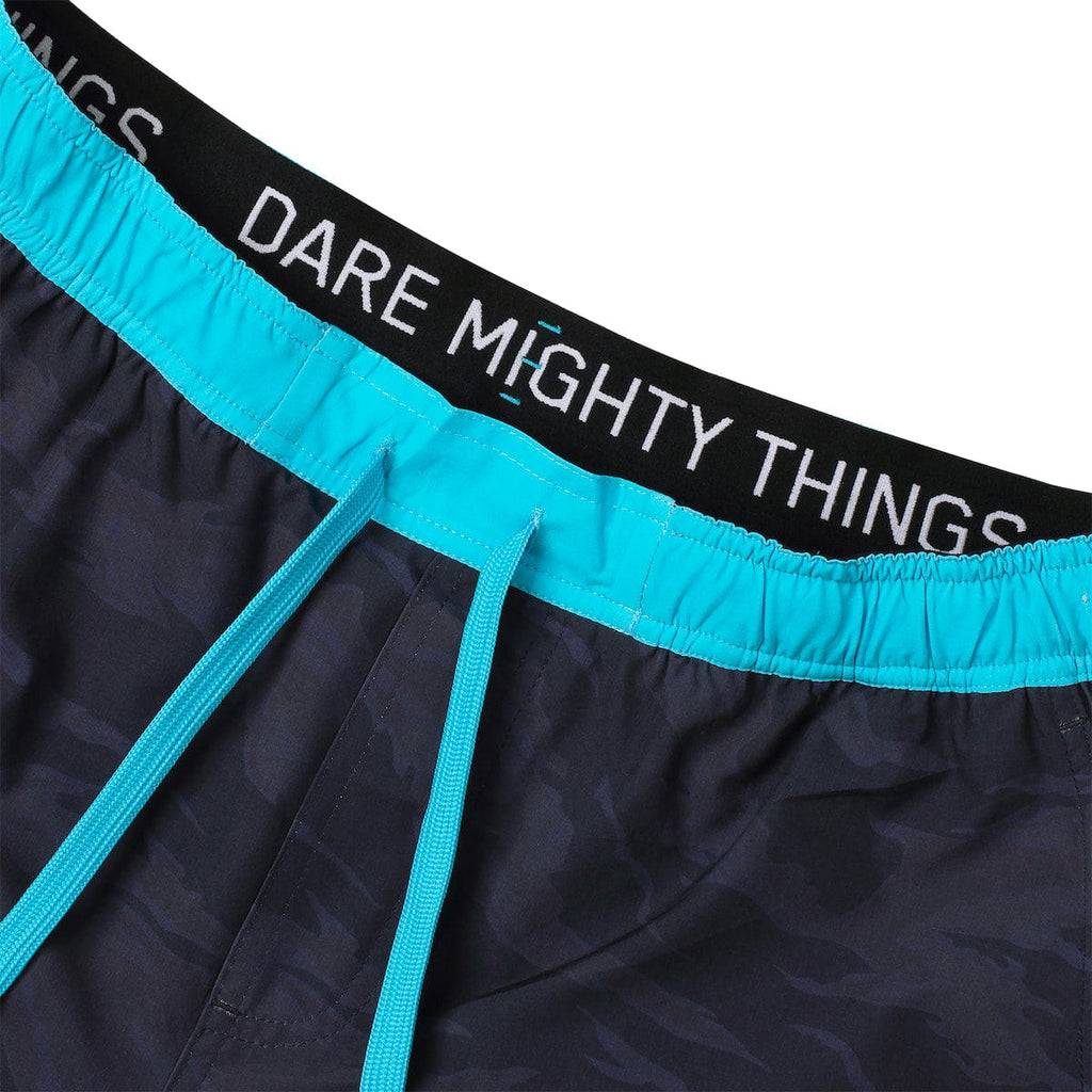 RSVLTS Tiger Camo V2 Lined Training Shorts in Gray — detail 4