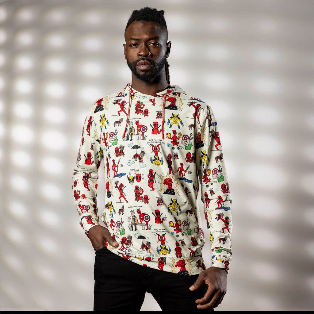 RSVLTS Wade's World Performance Hoodie in Multicolor — detail 3