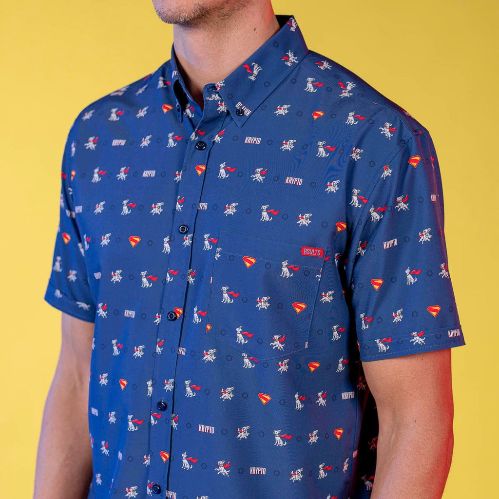RSVLTS Pup, Pup, and Away! KUNUFLEX Short Sleeve Shirt — detail 6