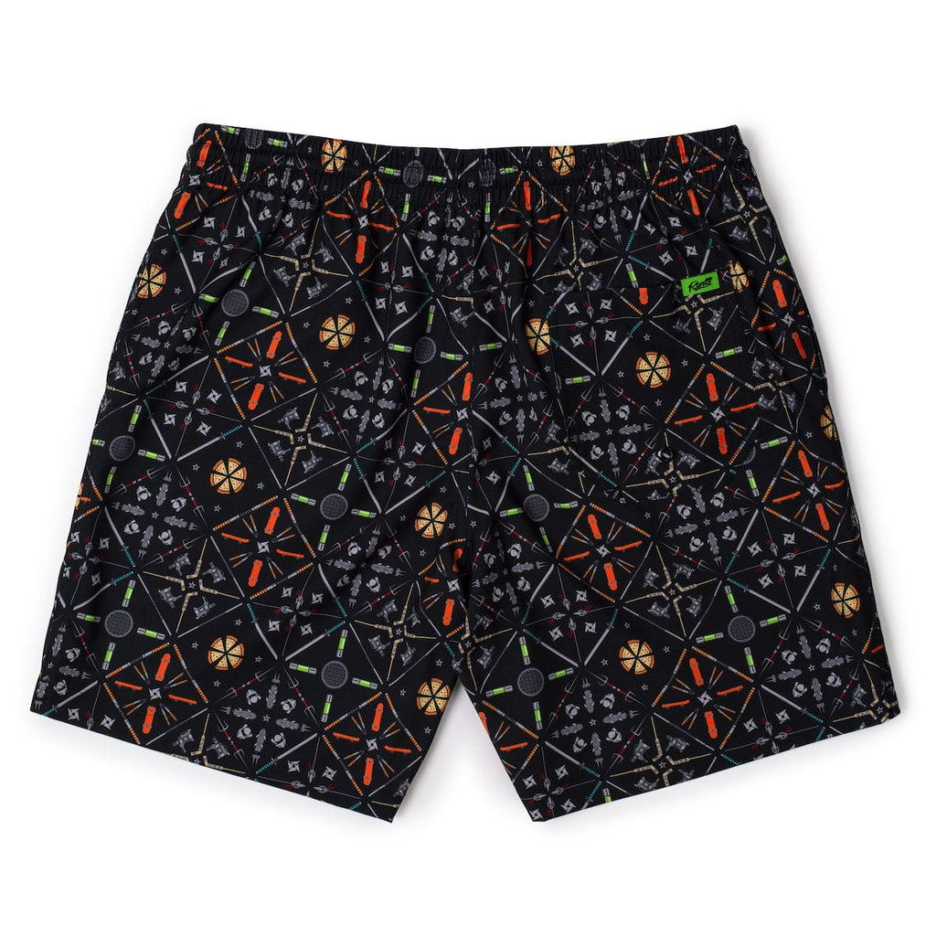 RSVLTS Splinter's Couch Hybrid Shorts in Black — detail 6