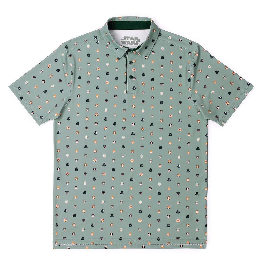 RSVLTS Lil Skywalkers All-Day Polo in Green — front view