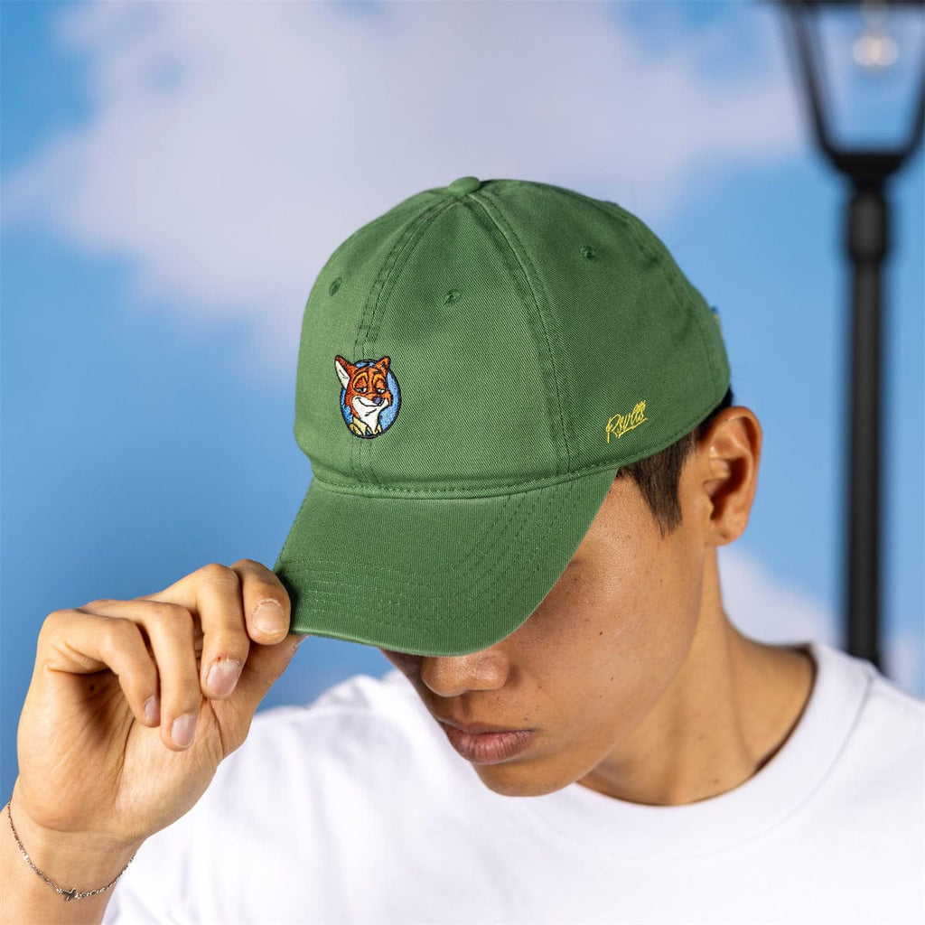 RSVLTS Sly Fox Dad Hat in Green — detail 3