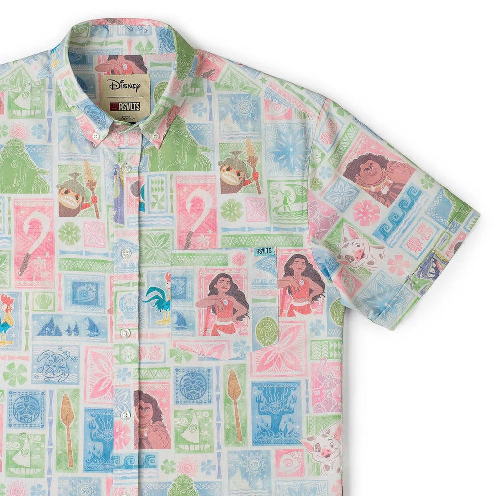 RSVLTS Voyagers KUNUFLEX Short Sleeve Shirt — front view