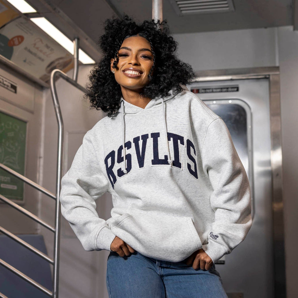 RSVLTS The Classic Classic Hoodie in Gray — detail 6