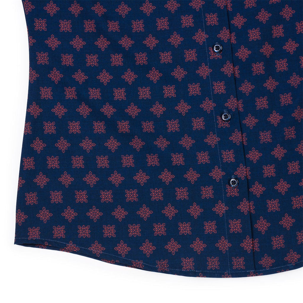 RSVLTS Cool S F Women's KUNUFLEX Short Sleeve Shirt in Blue — detail 5