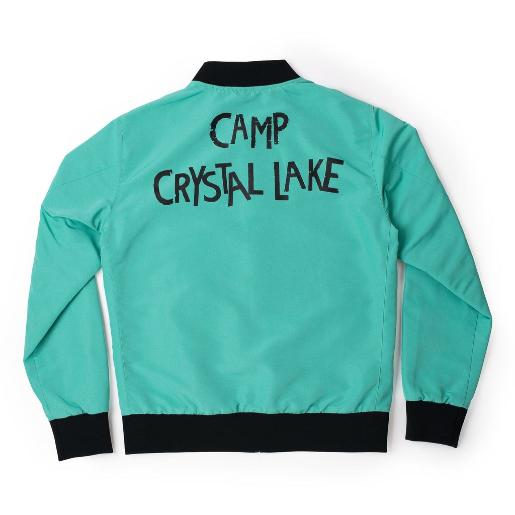 RSVLTS Friday at Crystal Lake Reversible Bomber Jacket in Black — detail 5