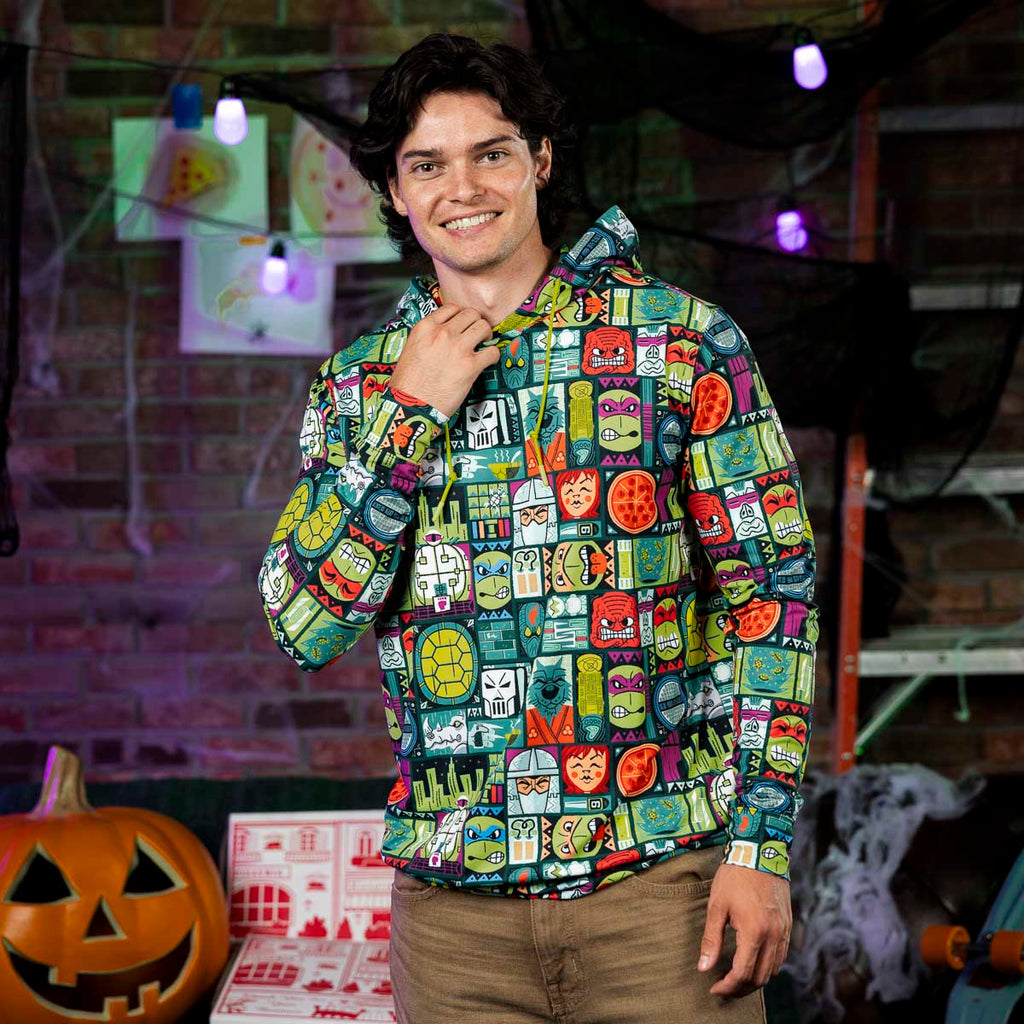 RSVLTS Tiki Turtles 2.0 Performance Hoodie — detail 4