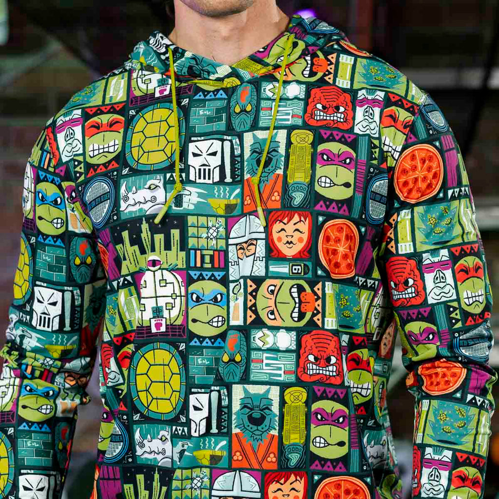 RSVLTS Tiki Turtles 2.0 Performance Hoodie — detail 6