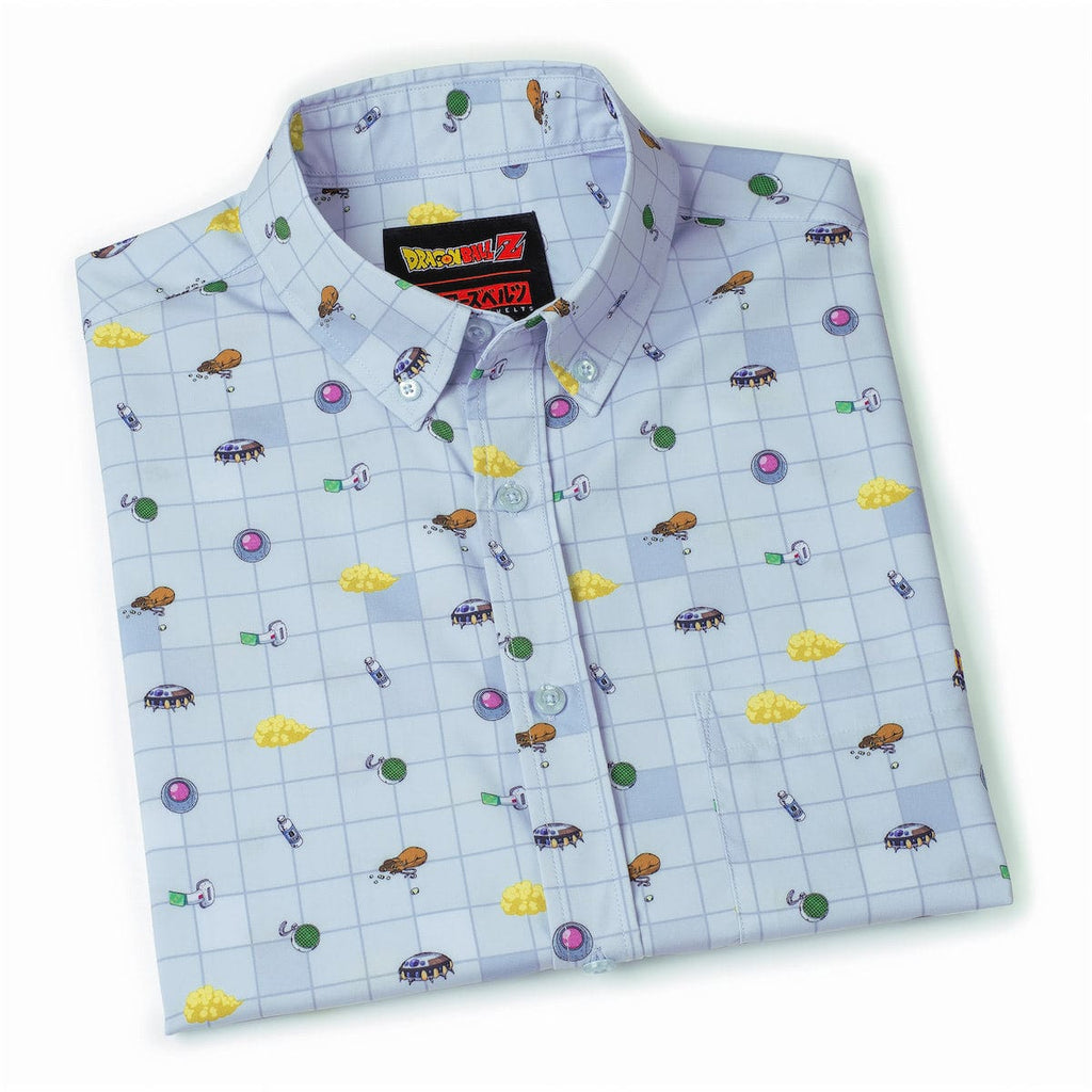 RSVLTS Gear & Grid KUNUFLEX Short Sleeve Shirt in Blue — detail 13