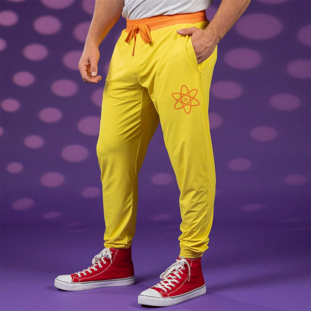 RSVLTS Feel the Power Performance Joggers in Orange — detail 2