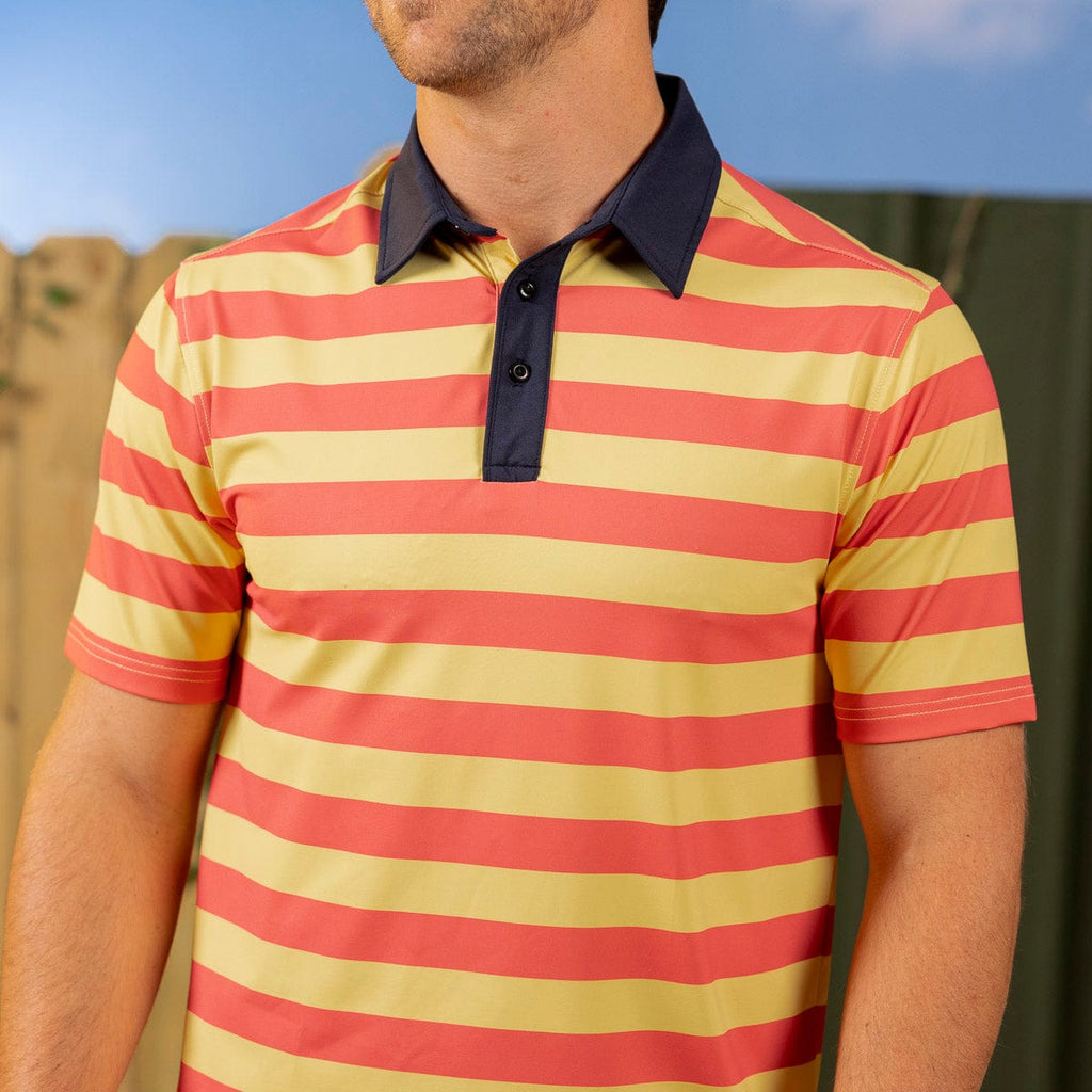 RSVLTS The Porter All-Day Polo in Orange — detail 5