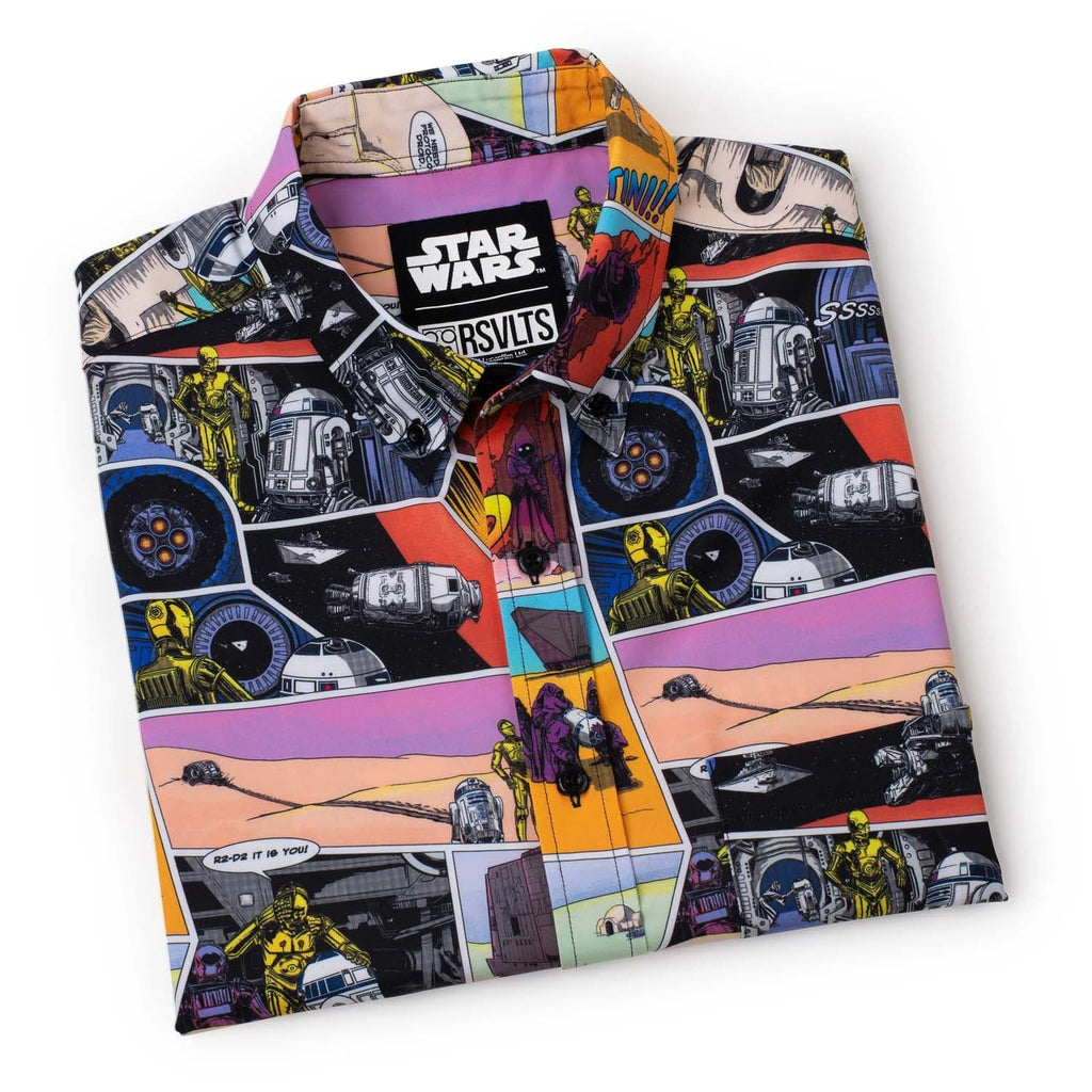 RSVLTS A Droid Story KUNUFLEX Short Sleeve Shirt in Multicolor — detail 9
