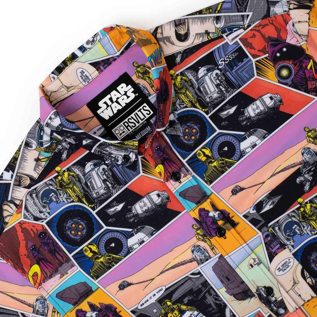 RSVLTS A Droid Story KUNUFLEX Short Sleeve Shirt in Multicolor — detail 11