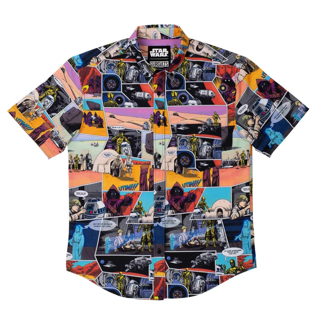 RSVLTS A Droid Story KUNUFLEX Short Sleeve Shirt in Multicolor — detail 7