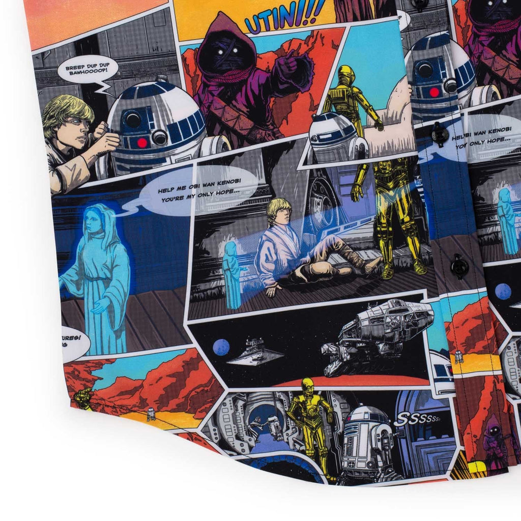 RSVLTS A Droid Story KUNUFLEX Short Sleeve Shirt in Multicolor — detail 14