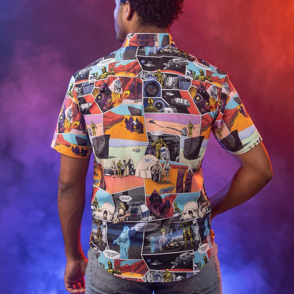 RSVLTS A Droid Story KUNUFLEX Short Sleeve Shirt in Multicolor — detail 10