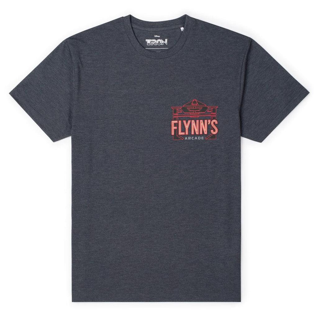 RSVLTS Flynn’s Arcade Crewneck Tee in Gray — detail 2