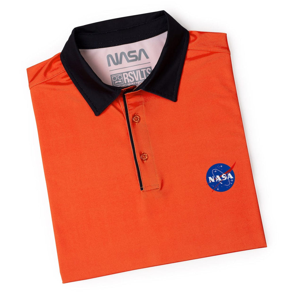 RSVLTS Tangy Tee Time All-Day Polo in Orange — detail 8