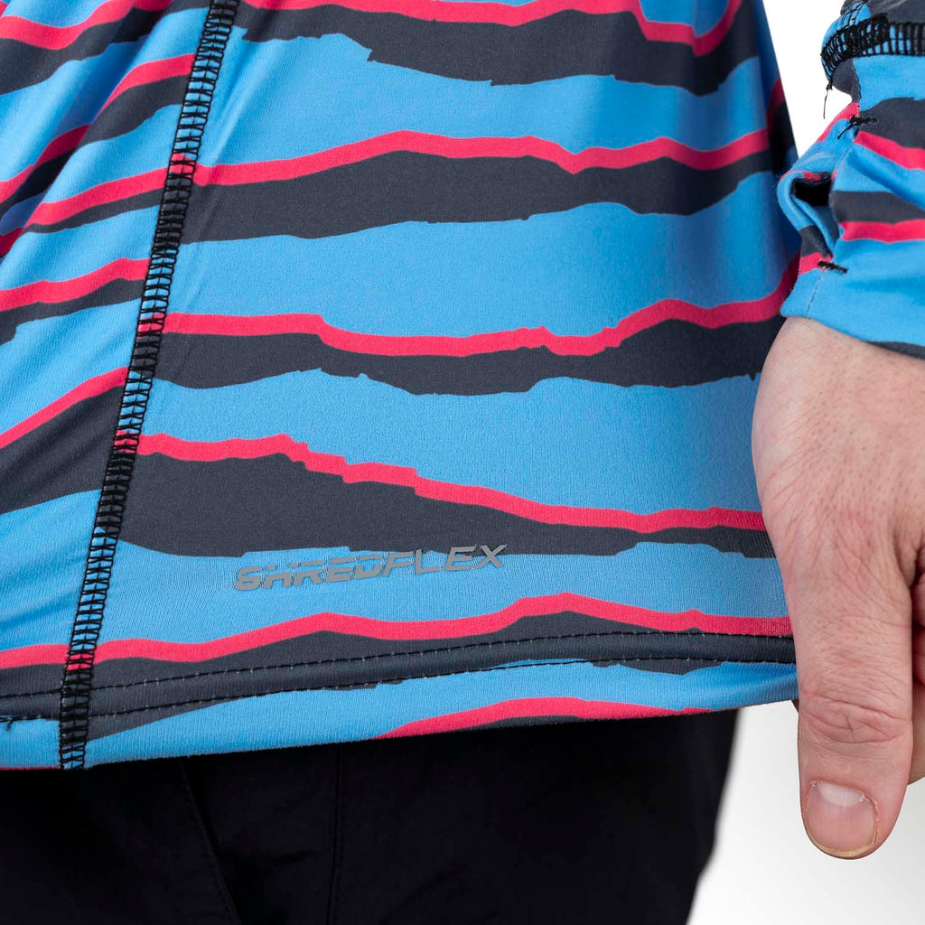 RSVLTS Wild America Crewneck Tee in Blue — detail 5