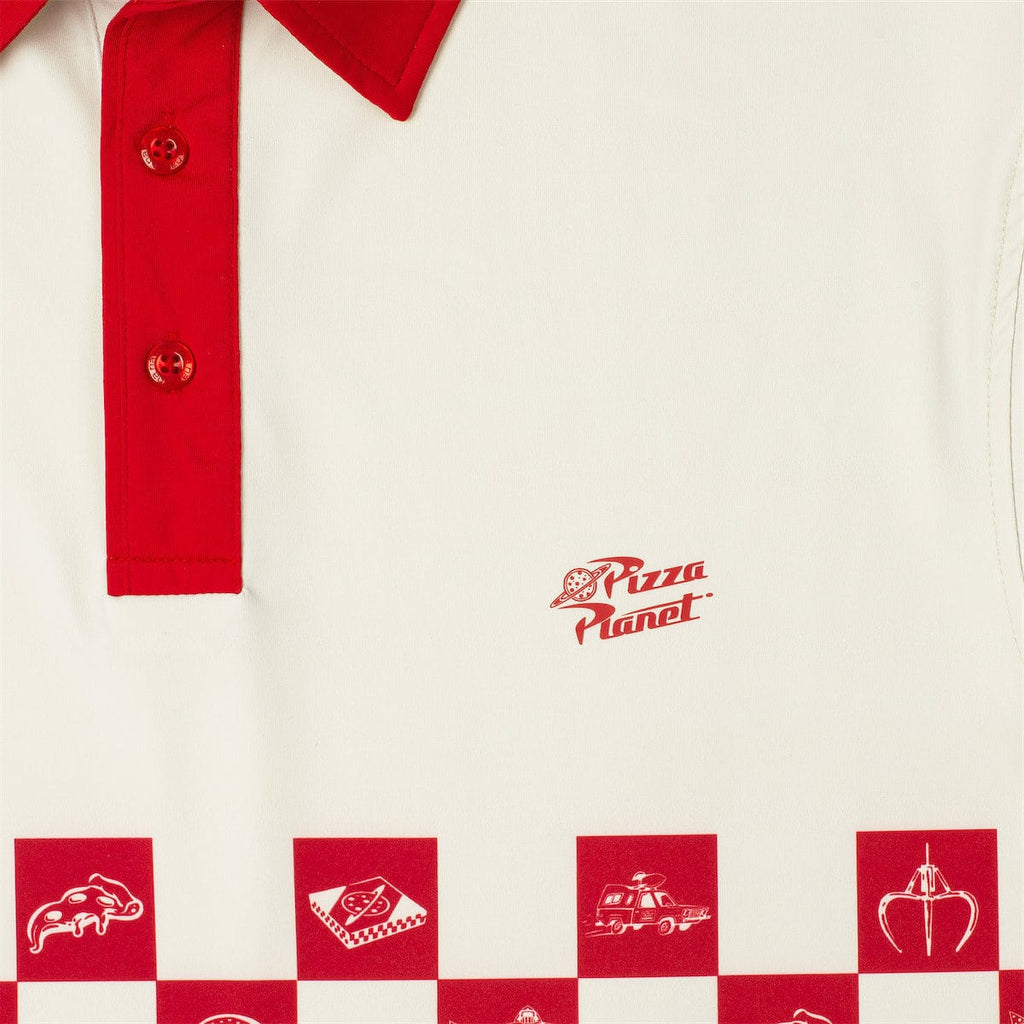 RSVLTS Serving Your Local Star Cluster All-Day Polo in Neutral — detail 3