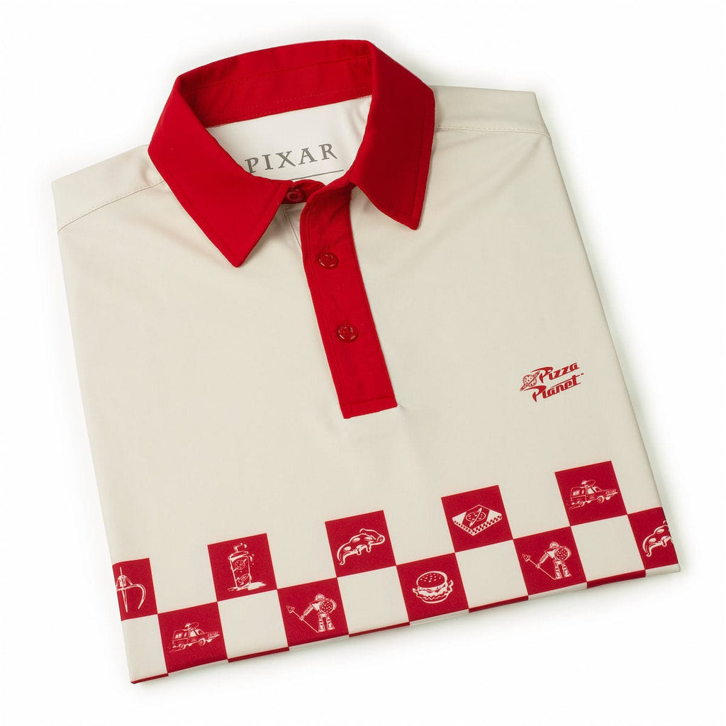 RSVLTS Serving Your Local Star Cluster All-Day Polo in Neutral — detail 7