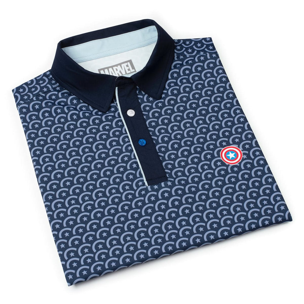 RSVLTS Virtually Indestructible All-Day Polo in Blue — detail 8