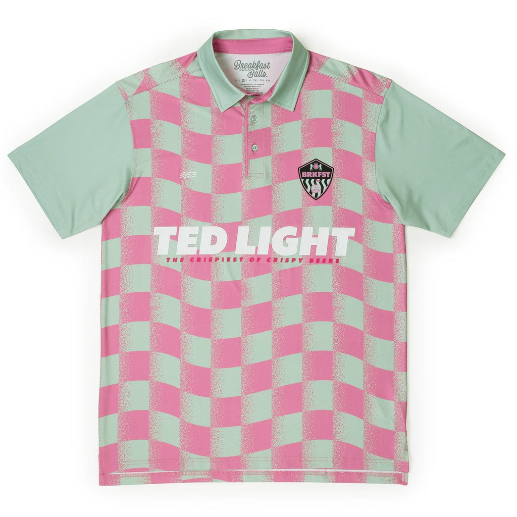 RSVLTS Tea Time City All-Day Polo in Green — front view
