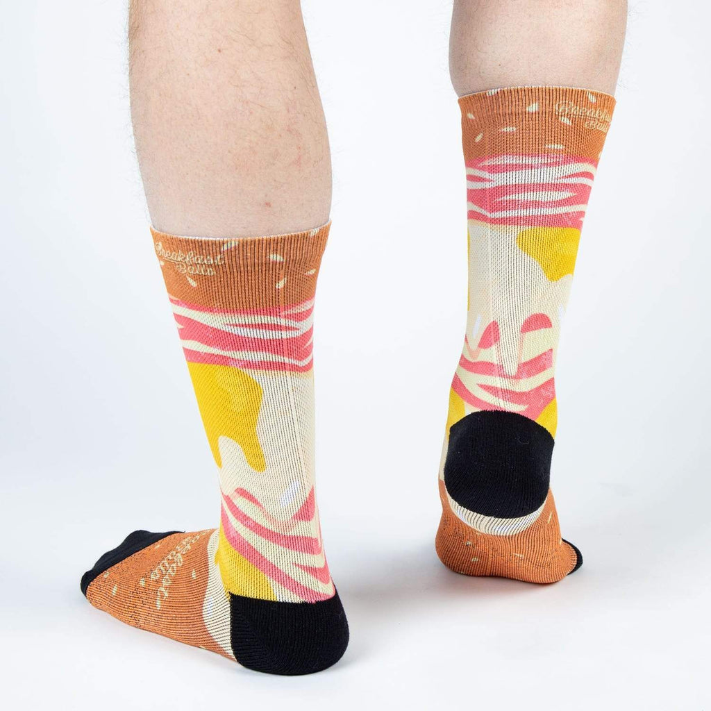 RSVLTS BEC Crew Socks in Brown — detail 5