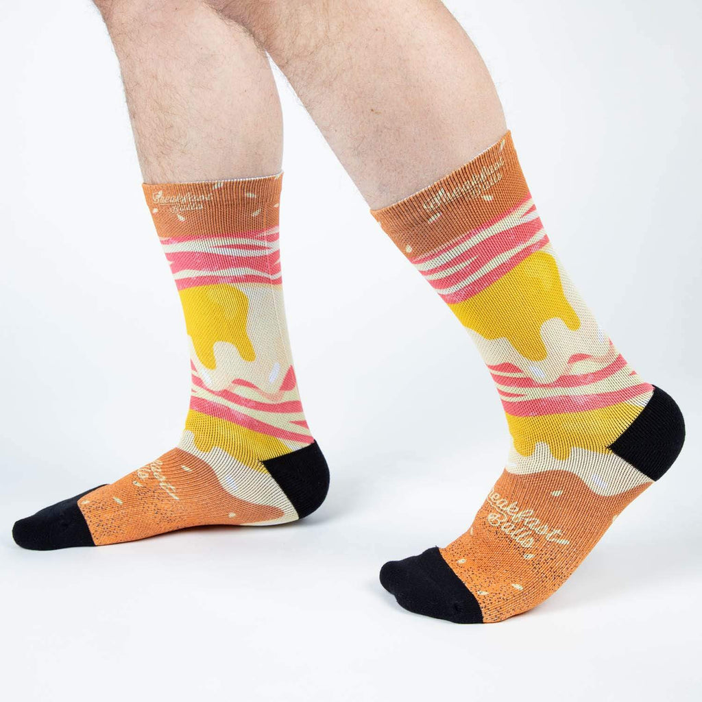 RSVLTS BEC Crew Socks in Brown — detail 4