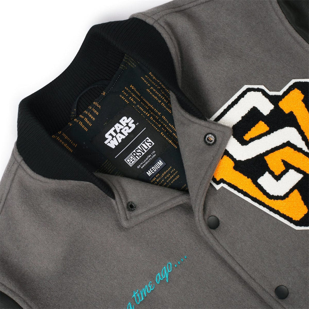RSVLTS A Long Time Ago.... Limited-Edition Varsity Jacket in Black — detail 13