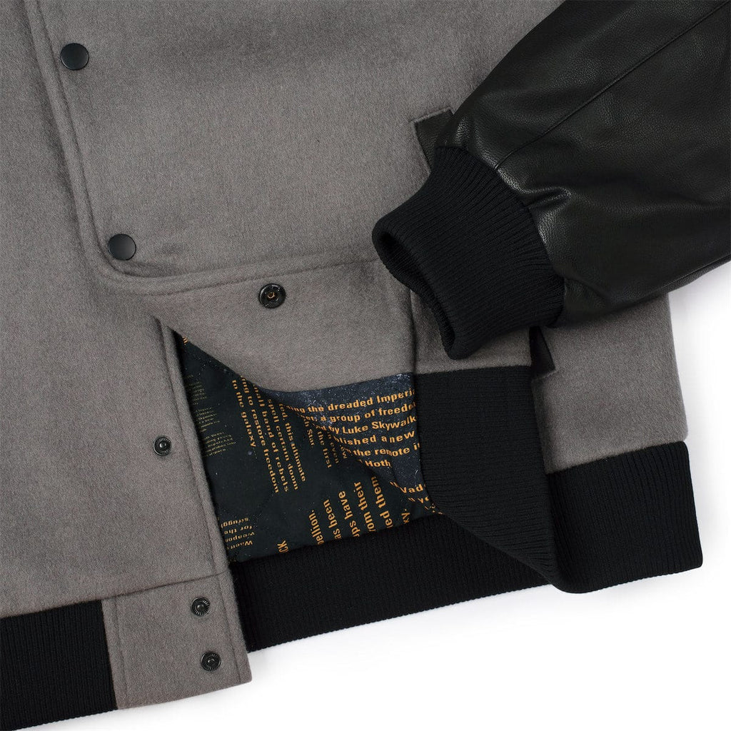 RSVLTS A Long Time Ago.... Limited-Edition Varsity Jacket in Black — detail 12