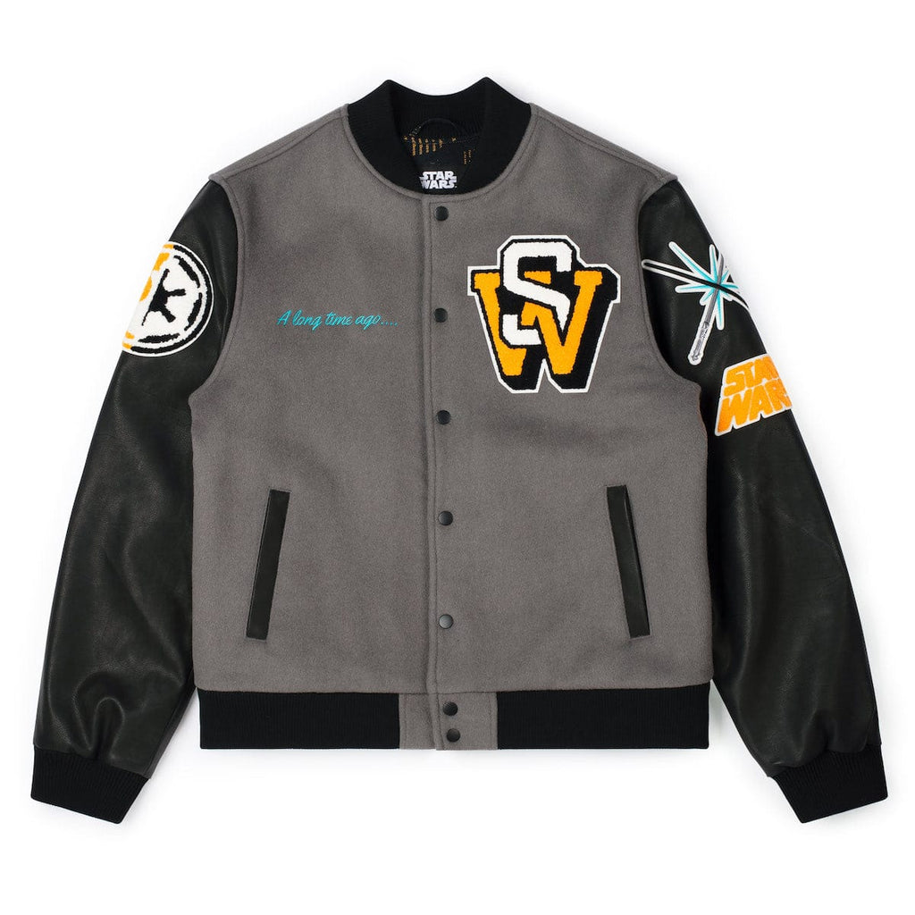 RSVLTS A Long Time Ago.... Limited-Edition Varsity Jacket in Black — detail 17